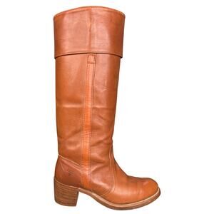 Vintage Frye Women’s Pirate Brown Leather Campus Boot Size US 8.5